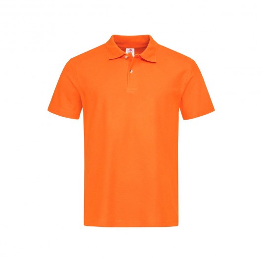 Promotional Mens Heavyweight Polos Orange